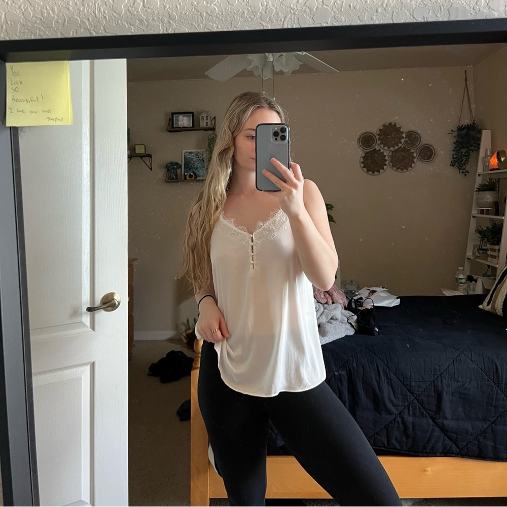 pretty silk top